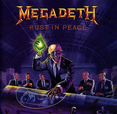Rust in Peace is the fourth studio album by American thrash metal band Megadeth, released on September 24, 1990, by Capitol Records. It was the first Megadeth album to feature guitarist Marty Friedman and drummer Nick Menza. The songs "Hangar 18" and "Holy Wars... The Punishment Due" were released as singles. A remixed and …